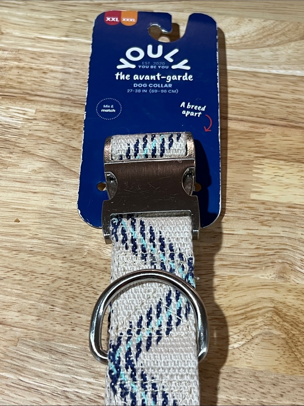 The Avant-Garde Dog Collar – XXL-XXXL 90-140lbs 27-38” 1000lb pull tested